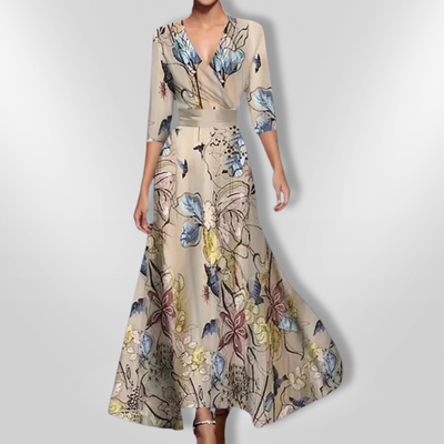 SUNSHINE | Robe longue faite à la main