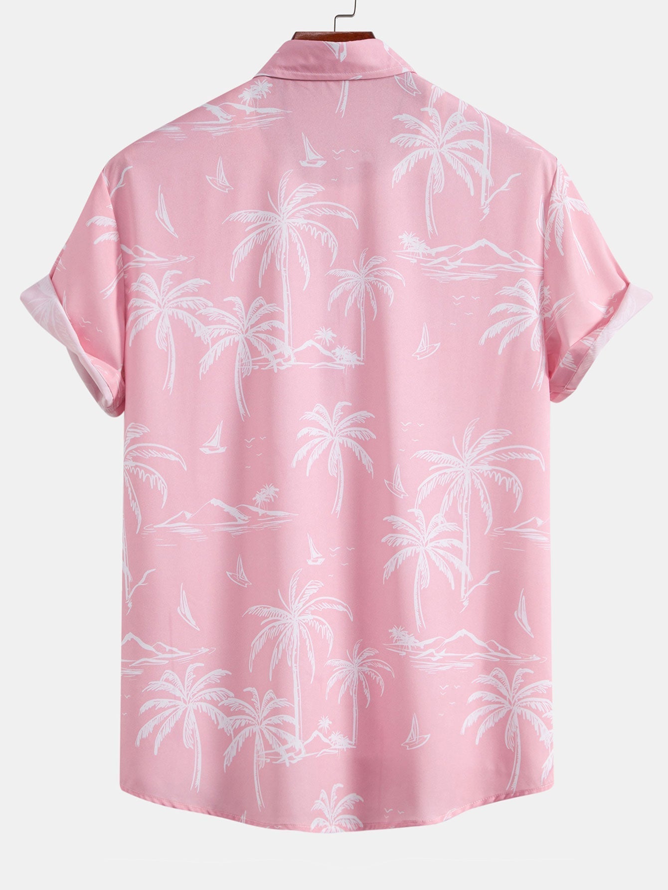 Ensemble Tropical : Chemise Palmiers & Short de Bain à Cordon