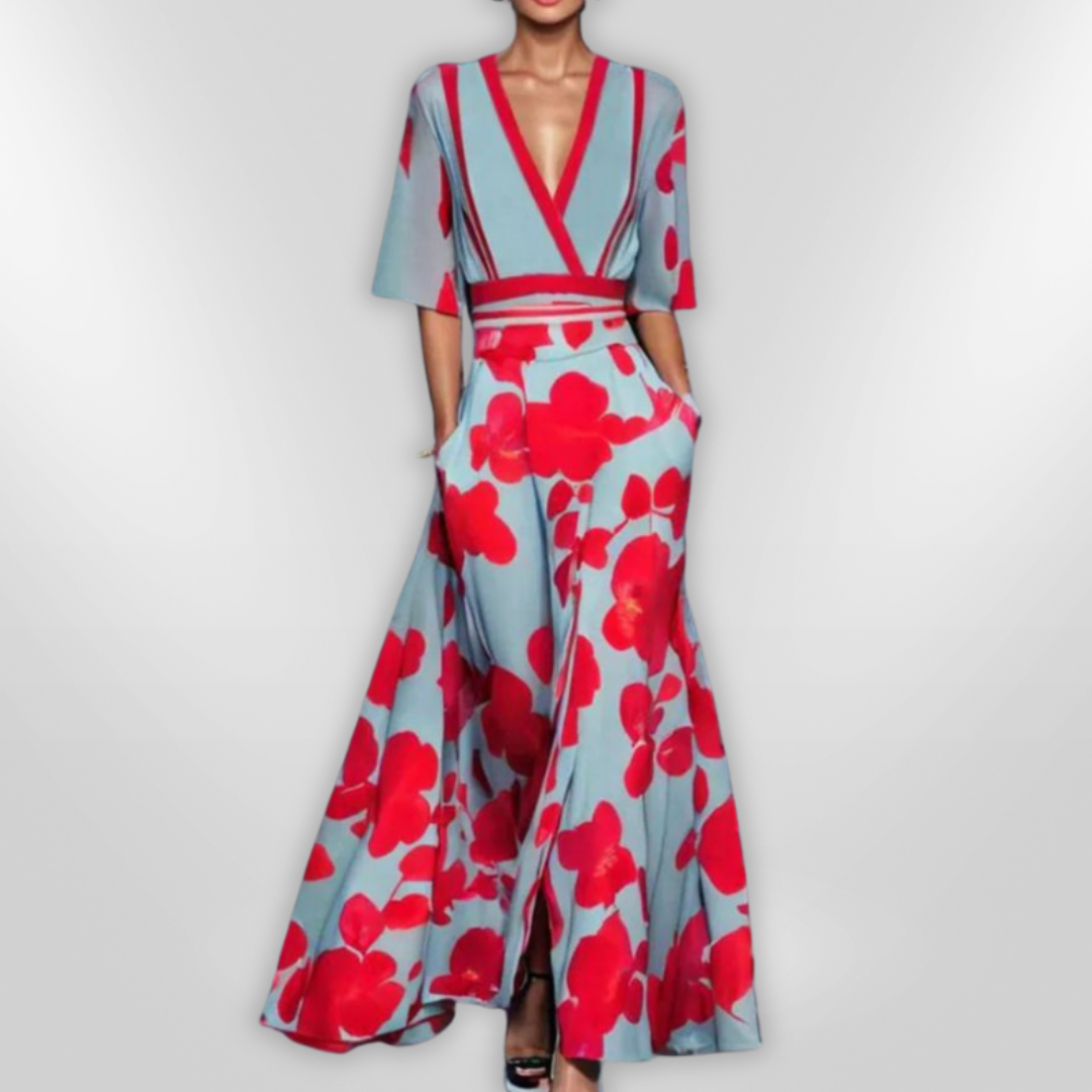 ELEANOR | Robe Florale Fluide