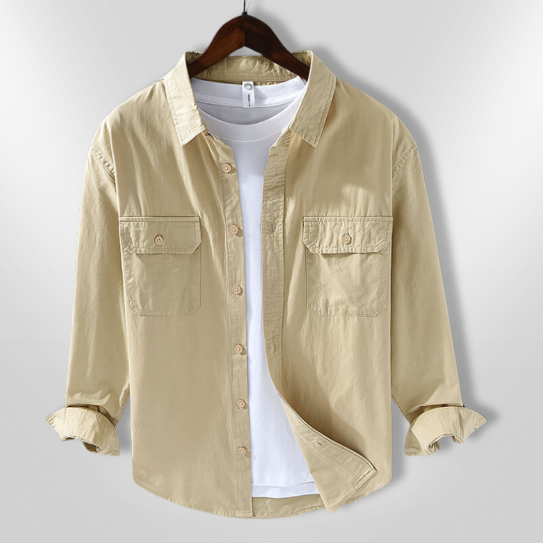 SHIBUYA | Chemise classique en coton