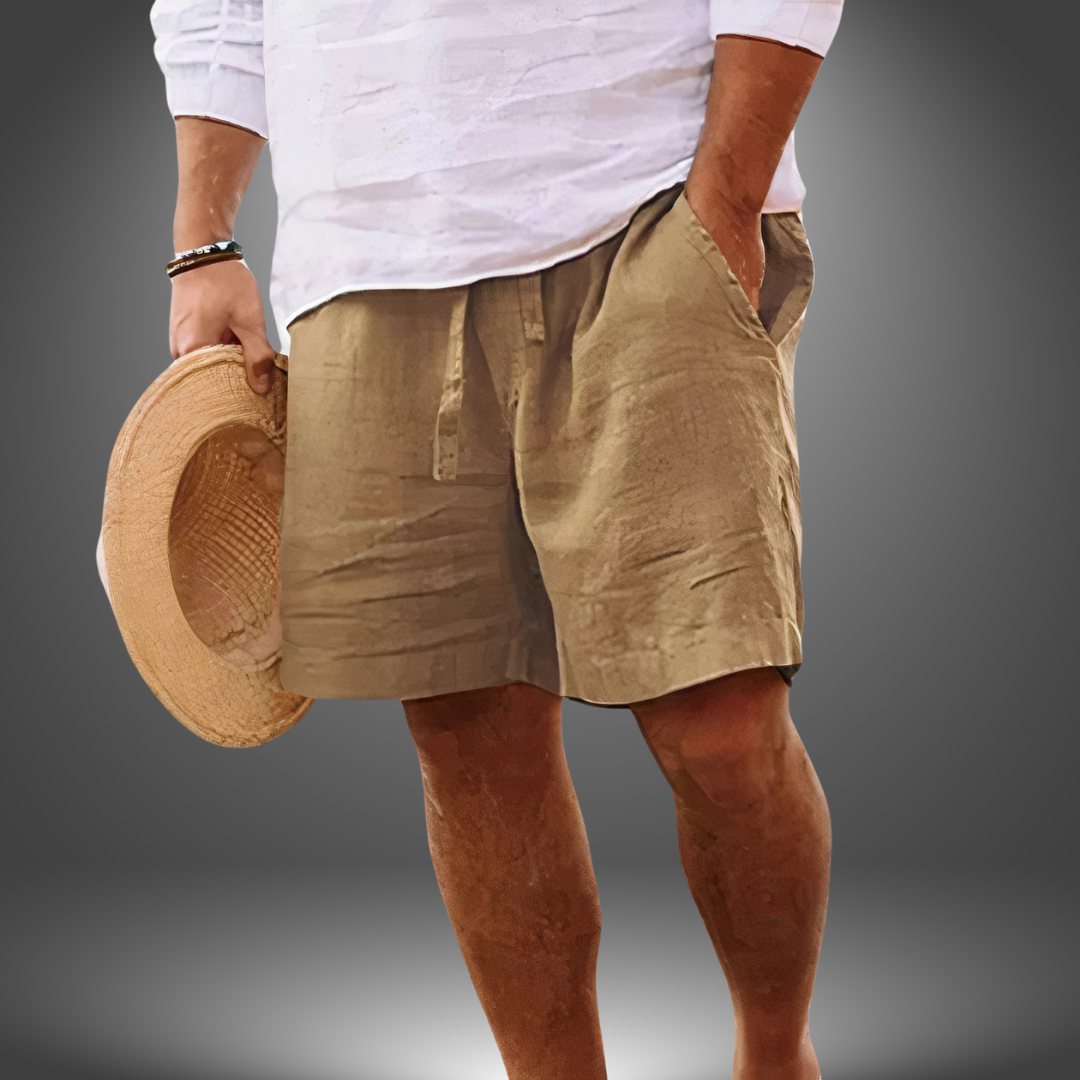Zach | Short en lin fait main