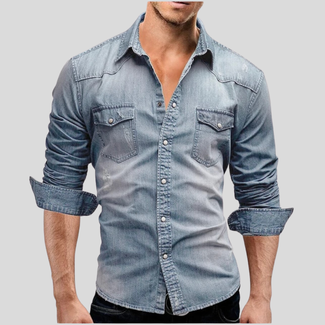 Lenoir™ - Chemise en denim moderne