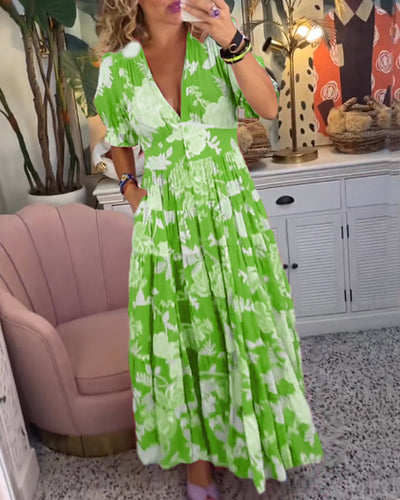 Tessa™ | Robe à imprimé floral avec poches