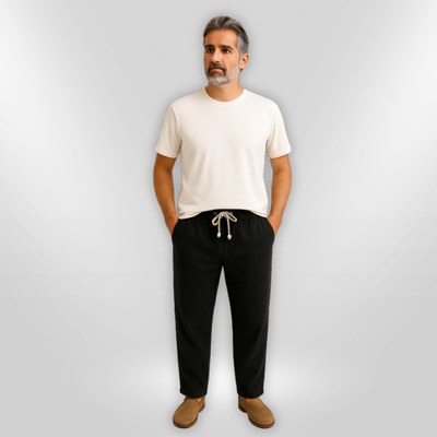 MASSIMO | Pantalon en lin