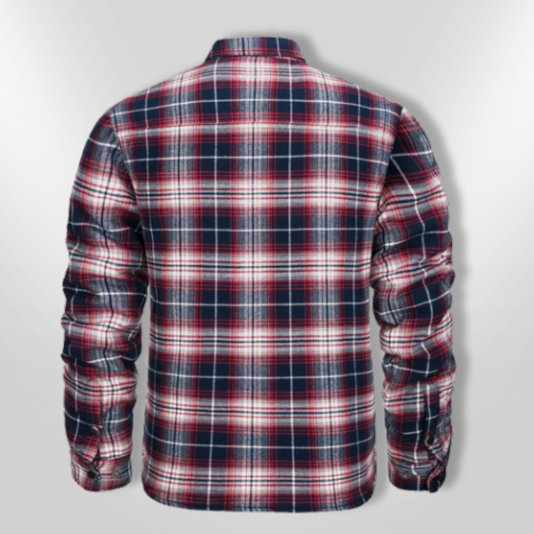 ALEX | Blouson bomber à carreaux