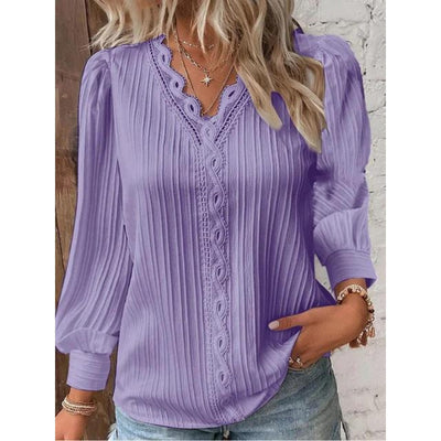 Luna™ | Élégante blouse à pintucks