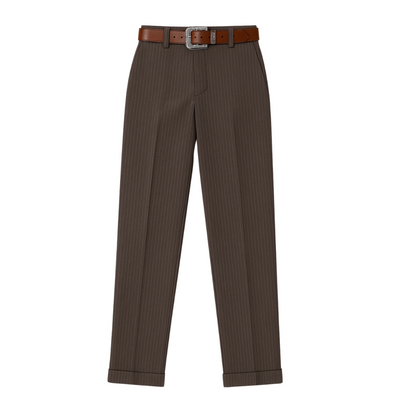 Bella™ | Pantalon galbant rayé