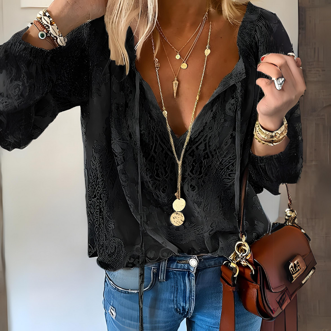 Blouse en Dentelle | Élégance | Romantique
