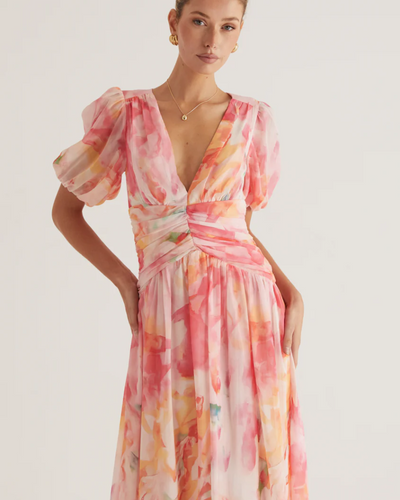 ILANA - ROBE MAXI ROMANTIQUE