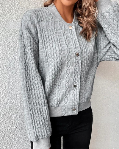 Erika™ - Cardigan confortable avec des détails faits main