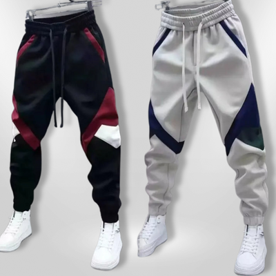 WILL | Pantalon Décontracté à Panneaux
