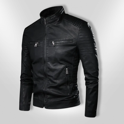 BERNULF | Veste en cuir vintage