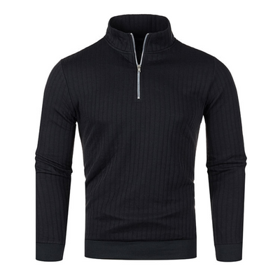 PULLOVER POUR HOMMES AVEC FERMETURE ÉCLAIR