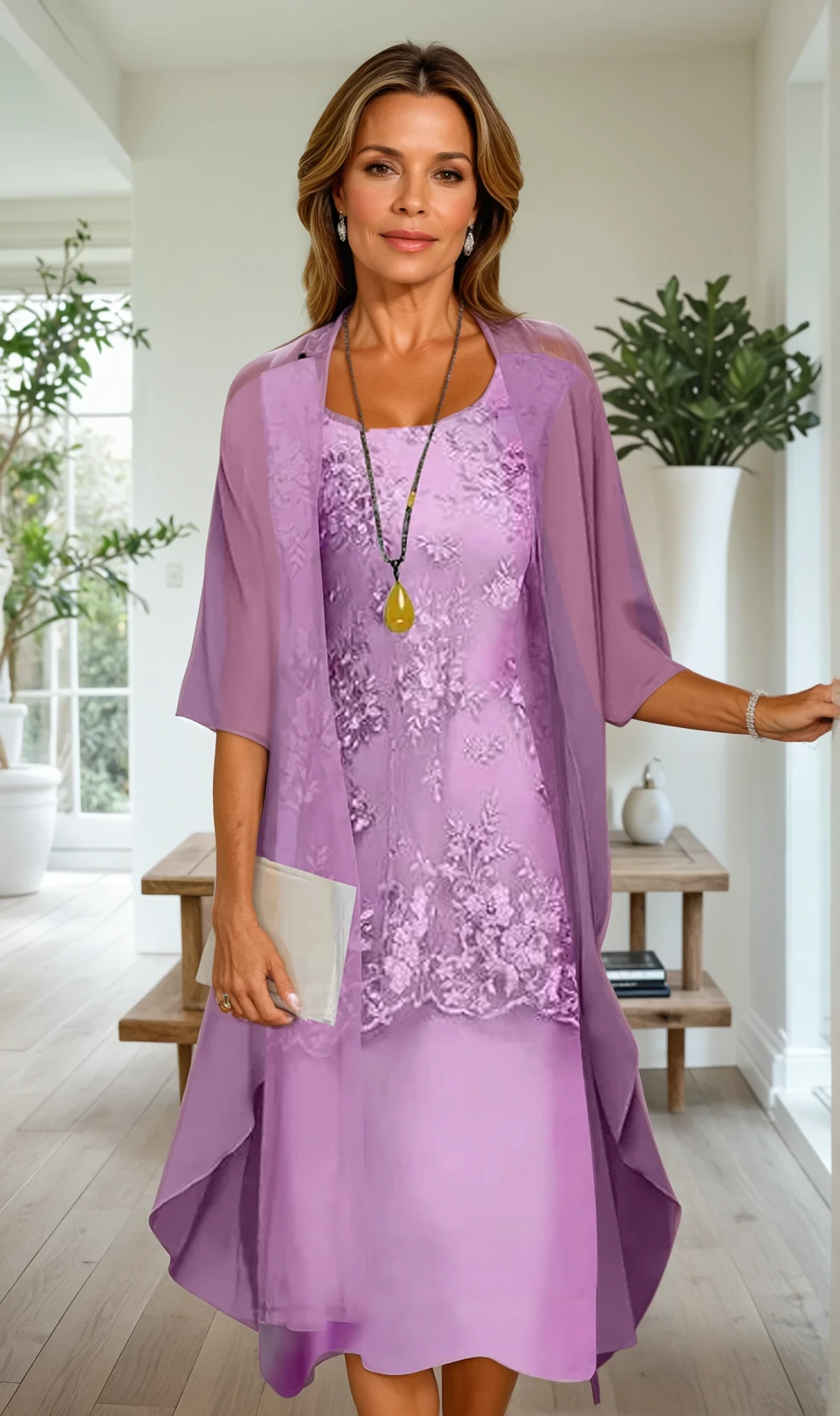 Danielle | Robe d'invitée de mariage pour femme | Mini