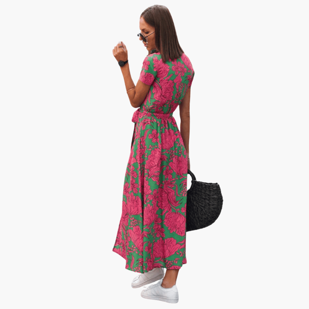 Pauline | Robe portefeuille élégante