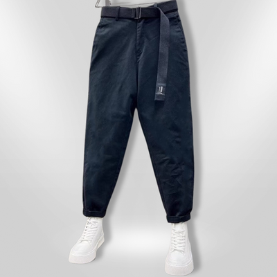 RIMO | Pantalon Décontracté avec Ceinture