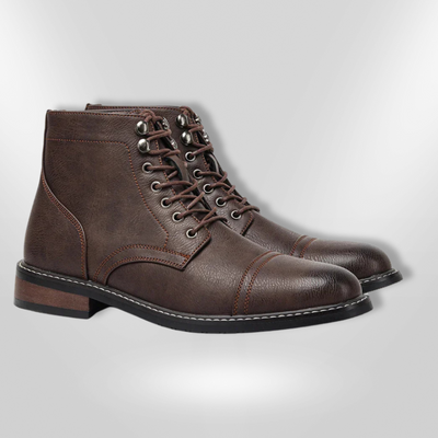 KEITH | BOTTINES VINTAGE À BOUT CAPÉ