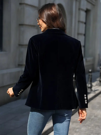 Bellini™ | Blazer en Velours Élégant
