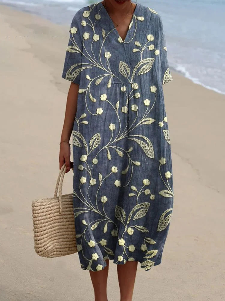 Pénélope™ | Robe à motif floral éclatant