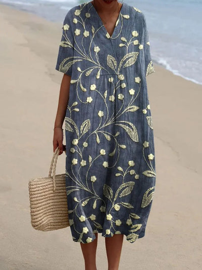 Pénélope™ | Robe à motif floral éclatant