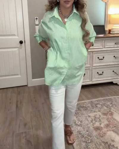 Chemise Rayure Fine