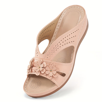 Morgane™ | Sandales Fleurie Orthopédique