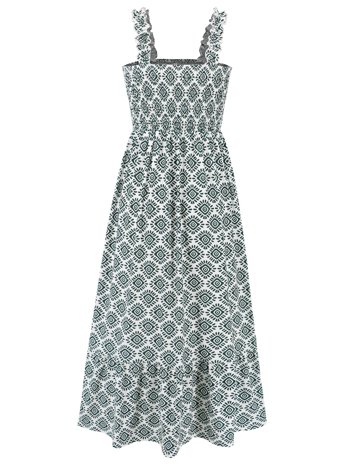 Noémie - Robe D'Été Sans Manches Smockée Pour Femme