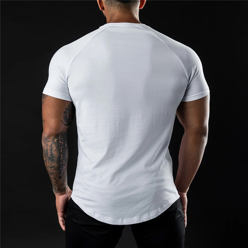 Charles | T-Shirt Plaine Pour Hommes | Manche Courte