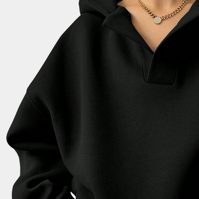 EVERLY - Sweat à Capuche Large pour Femmes