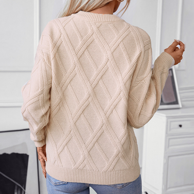 AYLEN - Pull Tricoté Tendance pour Femmes