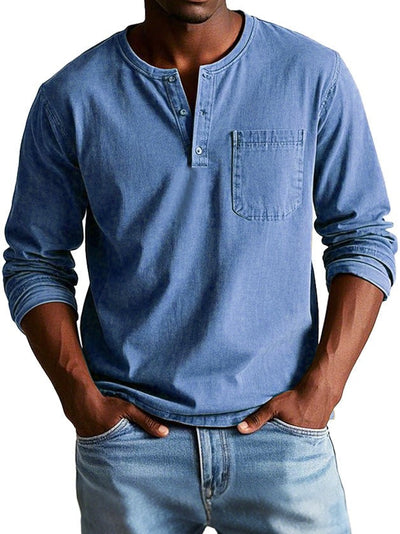 T-shirt boutonné