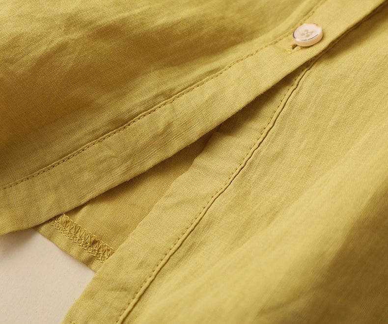 Chemise en pur coton avec une belle tunique brodée