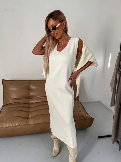 Anna™ - Robe midi et ensemble de pull à col roulé