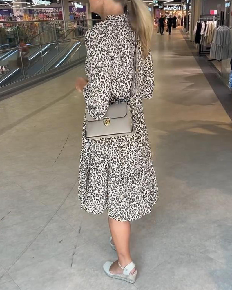 Robe Imprimé Léopard