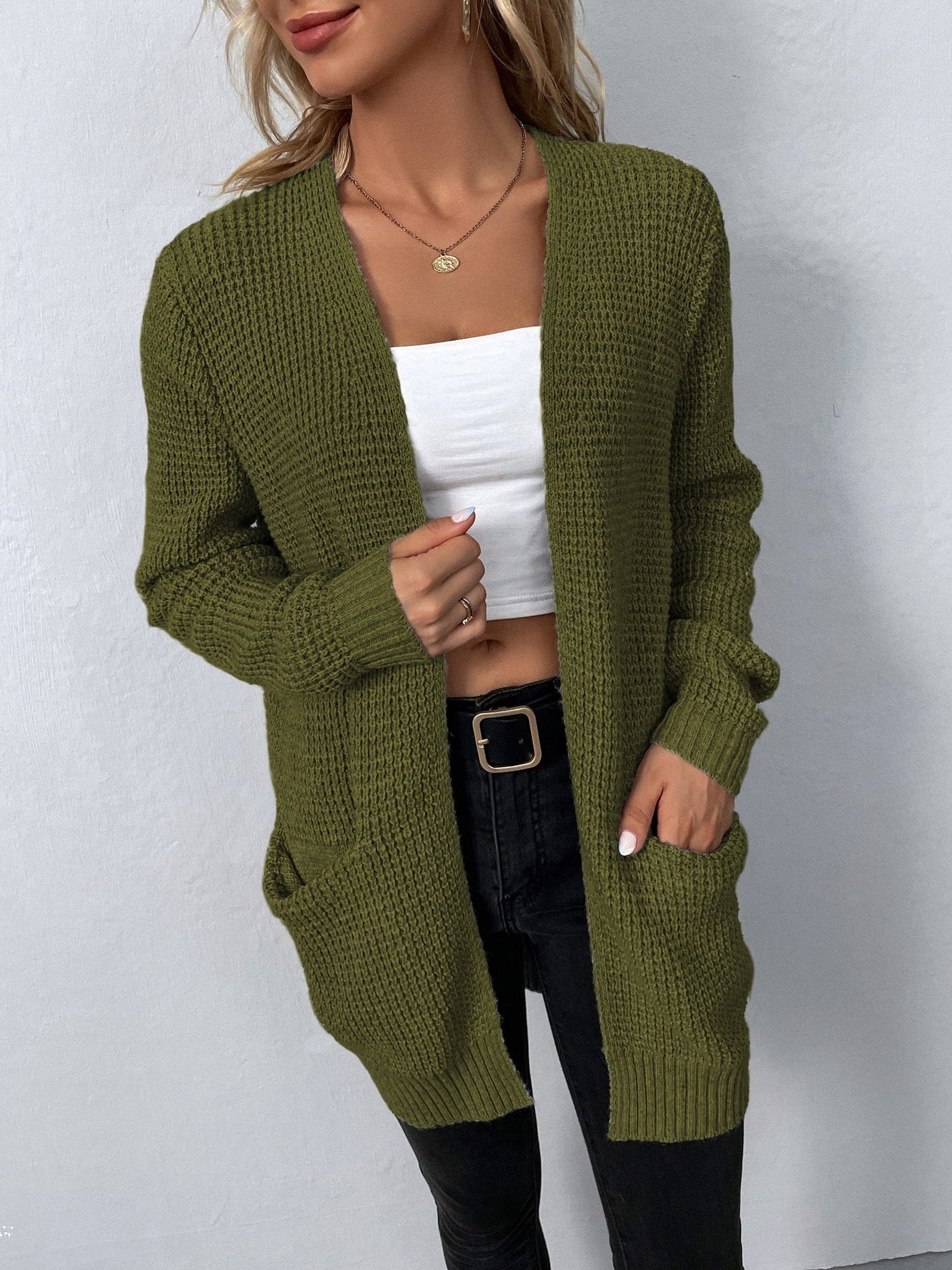 Ava™ - Gilet en tricot chaud et confortable