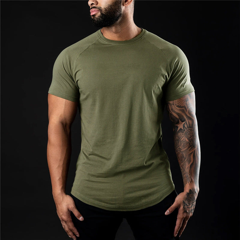 Charles | T-Shirt Plaine Pour Hommes | Manche Courte
