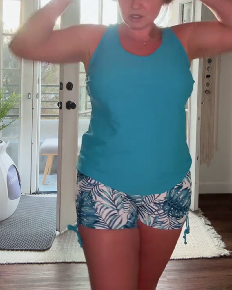 Bikini Élégant Et Polyvalent Loisir Deux Pièces