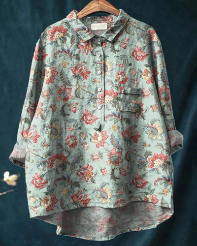 ANDRINA - BLOUSE VINTAGE FRANÇAISE