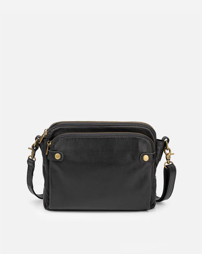 KIM™ - SAC À BANDOULIÈRE EN CUIR PRATIQUE ET ÉLÉGANT