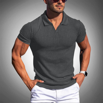 Lebron | Polo Forme Du Col Pour Hommes | Manche Courte