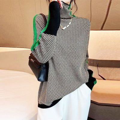 Jana™ - Pull à col roulé moderne et élégant