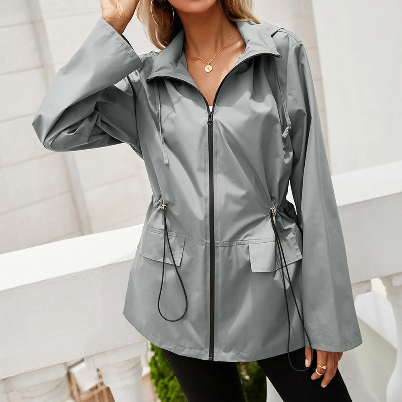 Stylish Lily - Coupe-vent coréen pour femmes