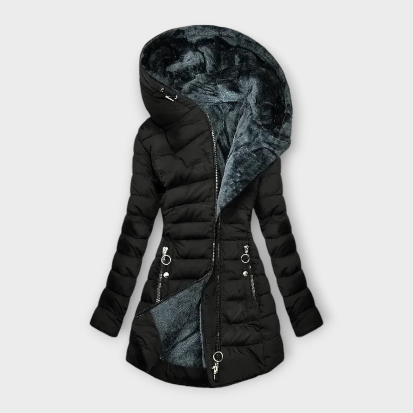 BEATRICE™ | MANTEAU CHAUD AVEC DOUBLURE EN ECOPELUCHE