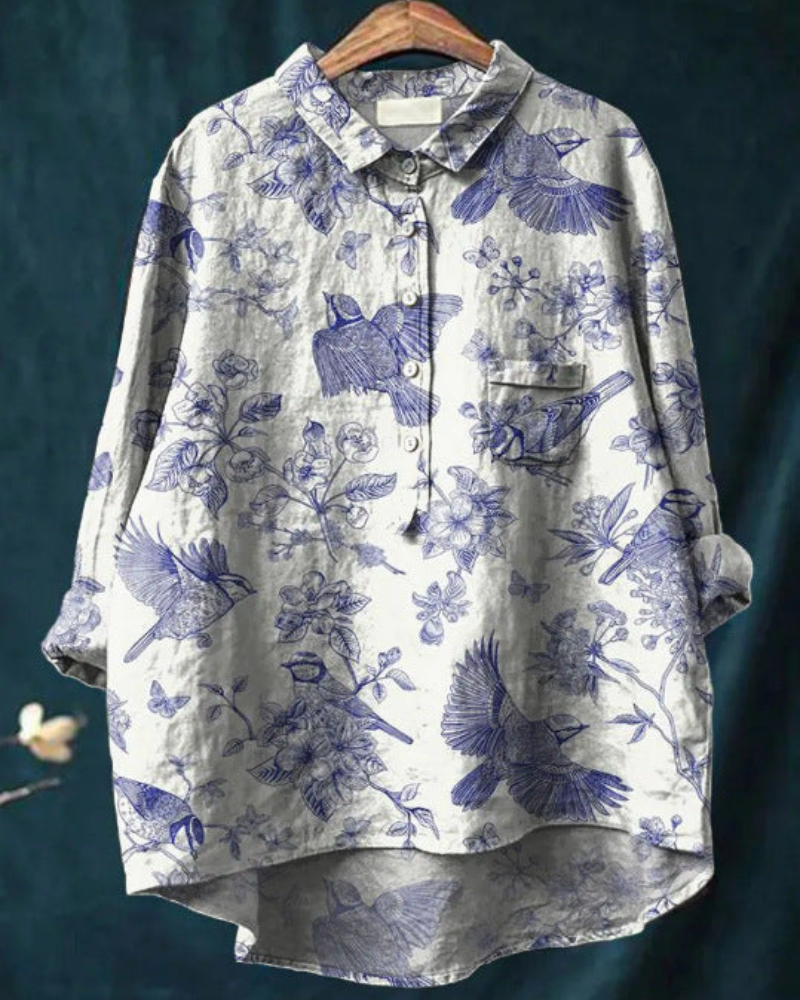 ANDRINA - BLOUSE VINTAGE FRANÇAISE