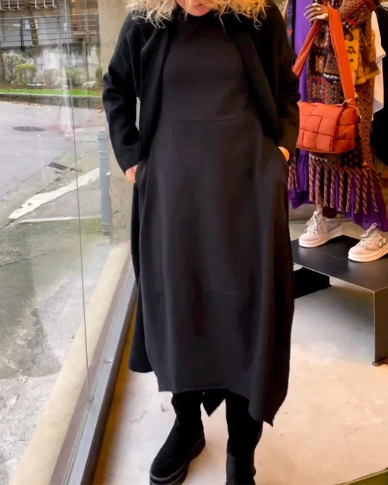 MACARENA - ROBE CONFORTABLE AVEC POCHES