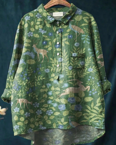 ANDRINA - BLOUSE VINTAGE FRANÇAISE