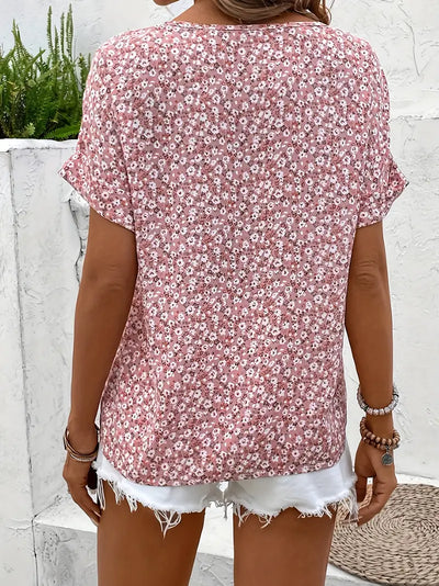 Brigitte | blouse charmante avec des fleurs