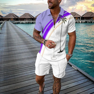 Ensemble polo et short Tropicana