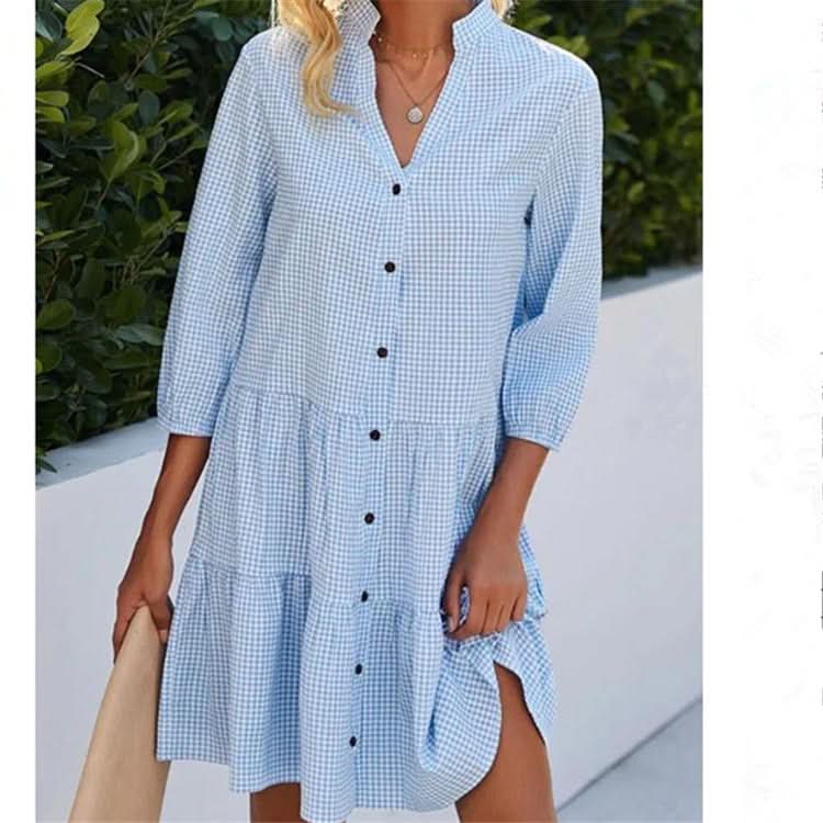 Morgane | Robe écossaise élégante