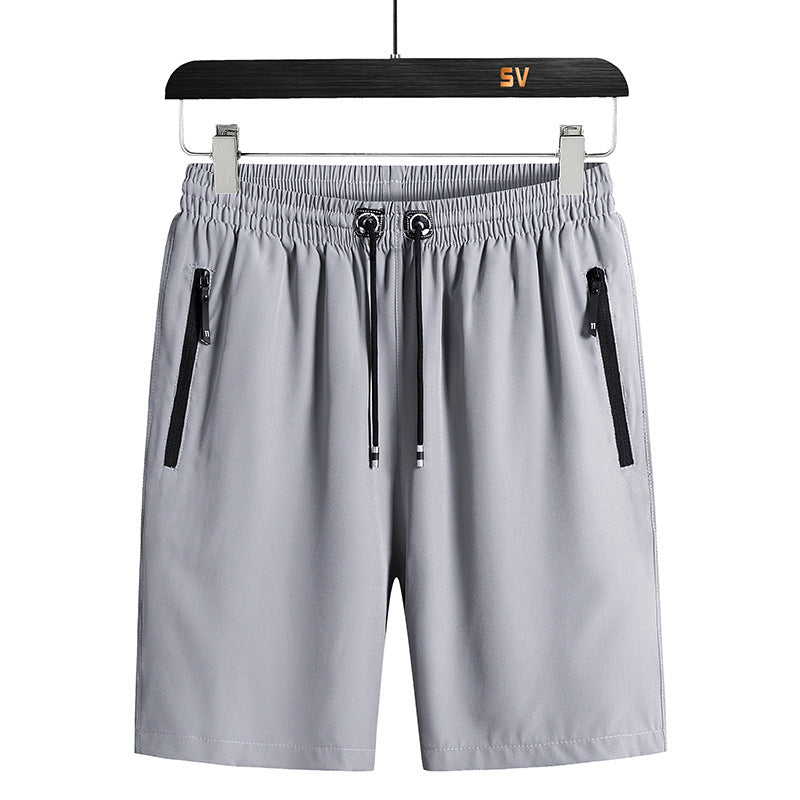 Short Unisexe en Soie de Glace Extensible à Séchage Rapide